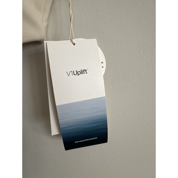 Vuori Evolve Square Neck Wireless Bralette Bone S V1Uplift Blended Fabric VW1081 - Picture 5 of 8